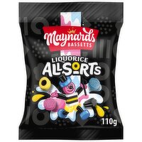Maynards Bassetts Liquorice Allsorts Candy 110g