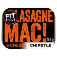 Fit Foods Lasagne Mac! & Cheese Chipotle 400g