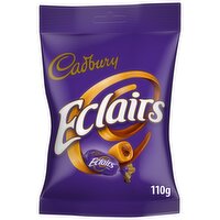 Cadbury Eclairs Sugar Confectionery 110g