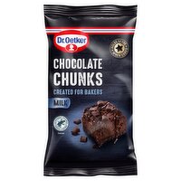 Dr. Oetker Chocolate Chunks Milk 100g