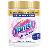 Vanish Gold Crystal White Oxi Action Stain Remover Powder 450g