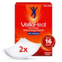 VoltaHeat Pain Relief Warming Patch from Voltarol, 2 Pack
