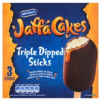 McVitie's Jaffa Cakes Triple Dipped Sticks 3 x 70g (210g)