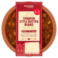 Dunnes Stores Small Bites Spanish Style Butter Beans in a Tomato & Onion Sauce 180g