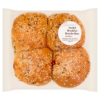 Joanne's Seeded Breakfast Brioche Buns 260g