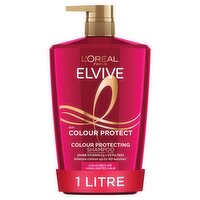 L'Oréal Paris Elvive Colour Protect Shampoo, for Coloured & Highlighted Hair, 1000ml