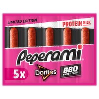 Peperami Limited Edition Doritos BBQ Sweet Tang Flavour 100g (5 x 20g)