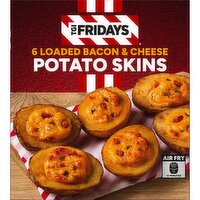 TGI Fridays 6 Loaded Bacon & Cheese Potato Skins 270g