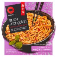 Obento Spicy Mongolian Ramen Noodle Bowl 240g