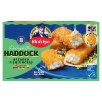 Birds Eye 8 Breaded Haddock Fish Fingers 240g