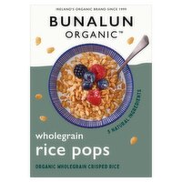 Bunalun Organic Wholegrain Rice Pops 350g