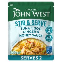 John West Stir & Serve Tuna in Soy, Ginger & Honey Sauce MSC 300g
