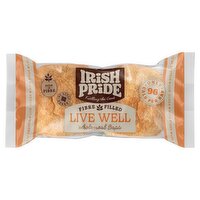 Irish Pride Live Well Wholemeal Baps 164g