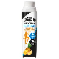 Lindahls Protein+ Immunity Pineapple Mango & Peach Flavour 330ml