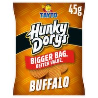 Tayto Hunky Dorys Buffalo Flavour Potato Crisps 45g