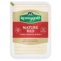 Kerrygold Mature Red Irish Cheddar Slices 180g