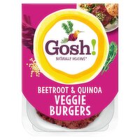 Gosh! Beetroot & Quinoa Veggie Burgers 220g