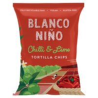 Blanco Niño Chilli & Lime Tortilla Chips 45g