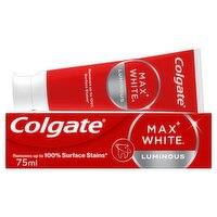 Colgate Max White Luminous Teeth Whitening Toothpaste 75ml