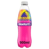Lucozade Energy Zero Sugar Drink Grafruitti 900ml