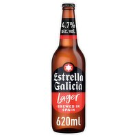 Estrella Galicia Spanish Lager Beer 620ml