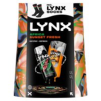 Lynx Africa & Sunset Fresh Gift Set 2 piece