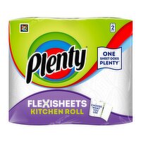 Plenty Flexisheets Kitchen Roll 2 Rolls