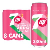 7Up Pink Lemonade 8 x 330ml