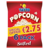 Tayto Salted Perfection! Popcorn 6 x 20g