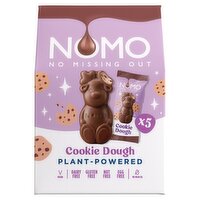 NOMO Mini Cookie Dough Reindeers 5 Pack 53g