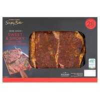 Dunnes Stores Simply Better 3 Irish Angus Sweet & Smoky Quick Fry Striploin Steaks 360g