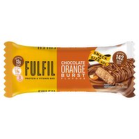 Fulfil Chocolate Orange Burst Flavour Protein & Vitamin Bar 40g