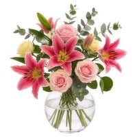 Dunnes Stores Premium Rose & Lily Bouquet