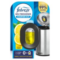 Febreze Bin Freshener Starter Kit, Citrus Fresh 4.88ml