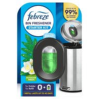 Febreze Bin Freshener Starter Kit, Outdoor Fresh 4.88ml