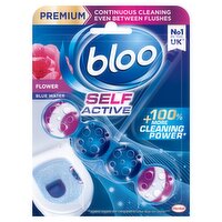 Bloo Self Active Flower Toilet Rim Block 50g