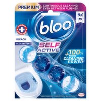 Bloo Self Active Bleach Toilet Rim Block 50g
