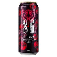 8.6 Cherry Intense Fruity Lager 500ml