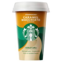Starbucks Caramel Macchiato Flavour Chilled Coffee 220ml