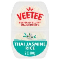 Veetee Thai Jasmine Rice 2 x 140g (280g)