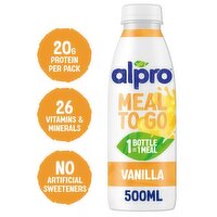 Alpro Meal to Go Drink Vanilla 500ml
