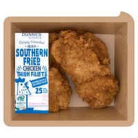 Dunnes Stores Irish Southern Fried Chicken Thigh Fillets 360g
