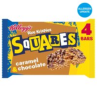 Kellogg's Rice Krispies Squares Caramel & Chocolate 4 x 36g (144g)