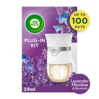 Air Wick Plug-In Kit, Lavender Meadow & Bluebells Air Freshener, 19ml