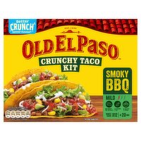 Old El Paso Crunchy Taco Kit Smoky BBQ 292g