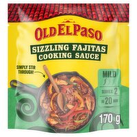 Old El Paso Sizzling Fajitas Cooking Sauce 170g