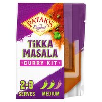 Patak's Tikka Masala Indian Curry Sauce Meal Kit 270g