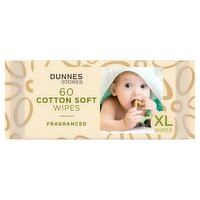 Dunnes Stores 60 Fragranced Cotton Soft XL Wipes