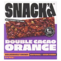 Snack'd Double Cacao Orange 3 x 42g