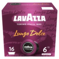 Lavazza A Modo Mio Lungo Dolce Coffee Capsules x16